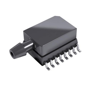 SM9233-BCE-S-250-000, Датчики давления для монтажа на плате Ultra Low Gauge Pressure Digital Sensor, 0 to +250 Pa, 3.3V 3.3V, Stick Package