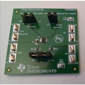TPS3702CX33EVM-683, Средства разработки интегральных схем (ИС) управления питанием TPS3702 Eval Module
