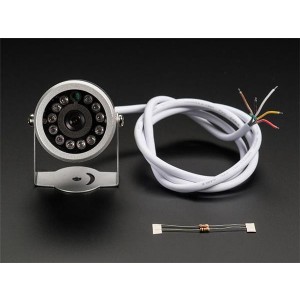 613, Принадлежности Adafruit  Weatherproof TTL Serial JPEG Camera with NTSC Video and IR LEDs