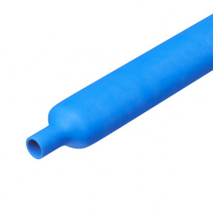 Самозатухающая термоусаживаемая трубка в рулоне 24/8 мм синий 3:1(кр.25м) [TN3RL301R240BL]