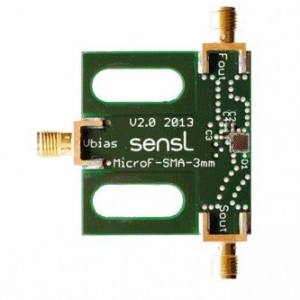 MICROFC-SMA-30035-GEVB, Инструменты разработки оптического датчика C-SERIES 3MM 35U SMA