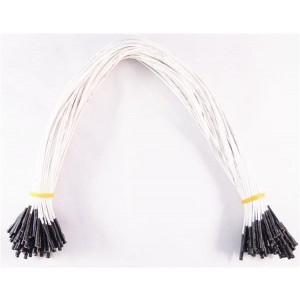 920-0139-01, Кабели-перемычки 10PK 12" WHT FEM w/40 Headers 3x5x0.2