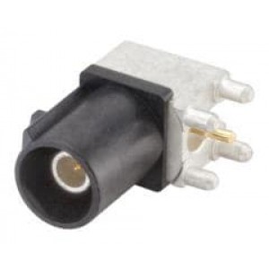 59S22B-40MT5-B, РЧ соединители / Коаксиальные соединители Plug PC-Board SMD Right Angle B White