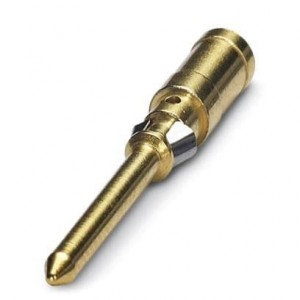 1674875, Сверхмощные разъемы питания Turn 1.6 Crimp Male Diam. 1.5mm Au