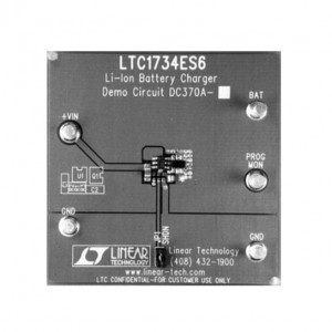 DC370A-A, Средства разработки интегральных схем (ИС) управления питанием LTC1734ES6-4.1 - Li-Ion Battery Charger