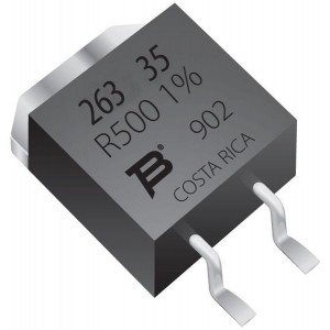 PWR263S-20-25R0J, Толстопленочные резисторы – для поверхностного монтажа POWER RESISTOR