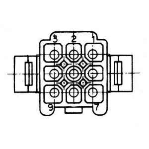 15-31-1092, Проводные клеммы и зажимы 9POS MINI FIT PLUG HOUS 502509R1