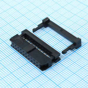 L-KLS1-204B-20-B, Сокет IDC 20 контактов шаг 2мм