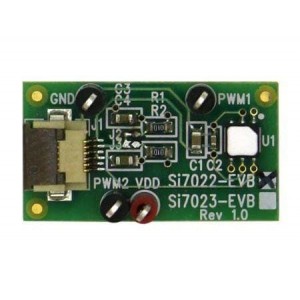 SI7022-23-EVB, Инструменты разработки температурного датчика Contains a USB dongle, ribbon cable and 2 postage stamp boards for Si7022 and Si7023