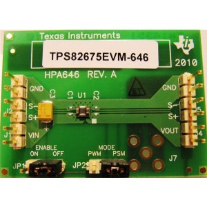 TPS82675EVM-646, Средства разработки интегральных схем (ИС) управления питанием TPS82675 Eval Mod