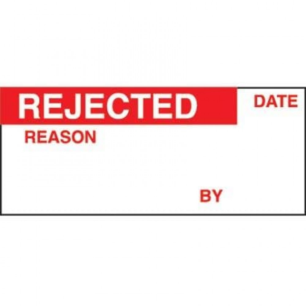 Rejected reason