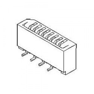 52808-0471, Соединители FFC и FPC 4CKT HSG ASSY NON ZIF