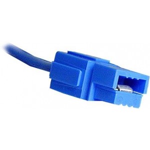 1327G8FP-BK, Сверхмощные разъемы питания PP15/45 FINGERPROOF HSG ONLYBLUE -BULK