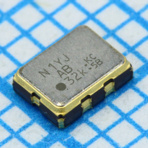 NR3225SA-32.768KHZ-NSA3646A, Кварцевый генератор TCXO SMD 3.2*2.5*0.9мм, 32.768кГц, Uпит=3В, 7ppm, -40°…+105°C