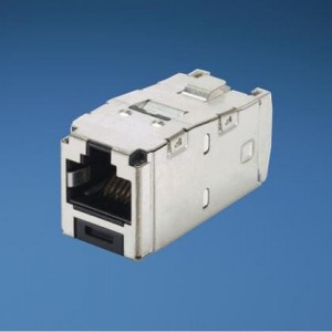 CJS5E88TGY, Модульные соединители / соединители Ethernet Mini-Com Shielded Module Cat 5e U