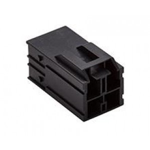 203438-2406, Проводные клеммы и зажимы CP-6.5 Plug Hsg DR PA66 GW Blk 4Ckt