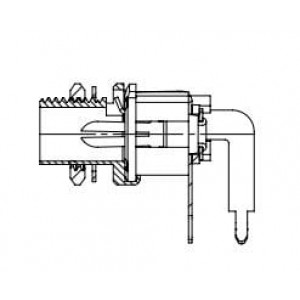 L712RAH, Соединители питания для постоянного тока 2.5MM LONG BUSHING HI-TEMP PLASTIC