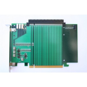 PCIEEXT-16, Разъемы PCI Express/PCI EXPRESS EXTENDER CARD