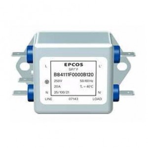 B84112G0000B030, Фильтры цепи питания Standard Filter 250volts 3A 0.369mA