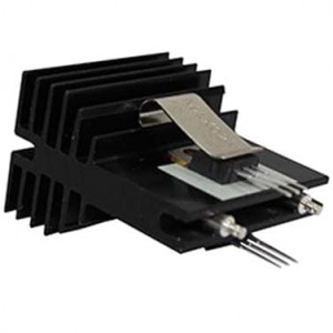 M45165B021000G, Радиаторы Max Clip Board Level Heatsink for TO 247, TO 220, TO 126, Aluminum, Vertical/Horizontal Mounting, Black Anodized, 30x41.91x50.5mm (WxLxH), 665864
