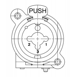 PXCST, Телефонные разъемы Combo Jack, Straight (Vertical) PC Mount