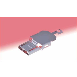 ZX40-A-SLDA, USB-коннекторы MICRO A PLUG SHIELD TOP FOR ZX40