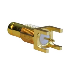 282124-75, РЧ соединители / Коаксиальные соединители 1.0/2.3 PCB BULKHEAD JACK