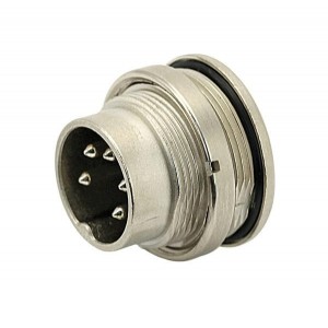 C091 31C006 100 2, Цилиндрические разъемы DIN Plug 6 Pin Rear MT solder