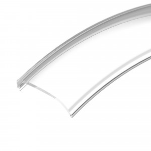 Экран ARH-BENT-W18-2000 Clear 023088, Прозрачный экран (PC) для профиля ARH-BENT-W18-2000 ANOD. Светопропускание до 95%. Длина 2000мм. Цена за 1м.