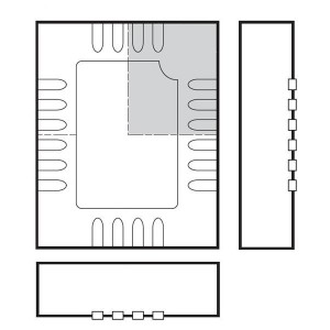 LTC2657IUFD-L12#PBF, Цифро-аналоговые преобразователи (ЦАП)  12-Bit I2C Octal DAC (1.25V Reference)