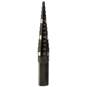 KTSB01, Другие инструменты Step Drill Bit Double-Fluted #1, 1/8 to 1/2-Inch