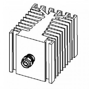 R404774000, РЧ-клеммы CH SMA M 6 GHz 100W