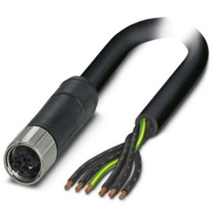 1414901, Кабели для датчиков / Кабели для приводов 6POS Power Cable Black-Gray 1.5m