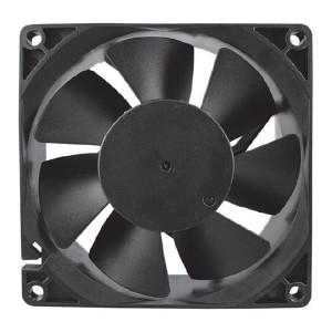 FMA1-09225WBHW12, Вентиляторы с электронной коммутацией EC FAN, 92x92x25mm, 2-BALL BEARING, HIGH SPEED, 100-240VAC, WIRE LEADS