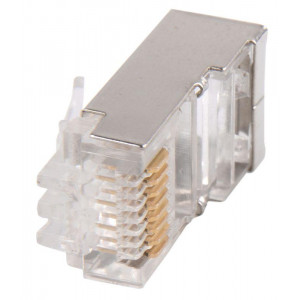 Разъем RJ45 (8P8C) кат.5E FTP CS3-1C5EF-G