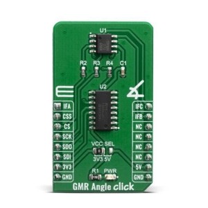 MIKROE-3815, Инструменты разработки магнитного датчика GMR Angle click