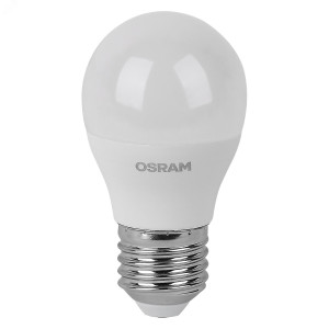 Лампа светодиодная LED Value LVCLP60 7SW/830 7Вт шар матовая E27 230В 10х1 RU OSRAM 4058075579804