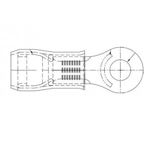 M7928/1-56, Клеммы TERMINAL PIDG R IR 12 6