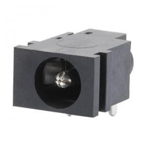 PJ-041H, Соединители питания для постоянного тока power jack, 1.65 x 5.15 mm, horizontal, through hole, high current, 1 switch