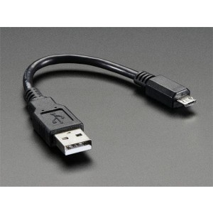 898, Принадлежности Adafruit  USB Cable A/MicroB - 6"