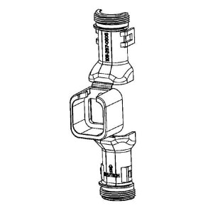 1011-267-0605, Автомобильные разъемы DT BACKSHELL 180 6way plug, DT06-6S