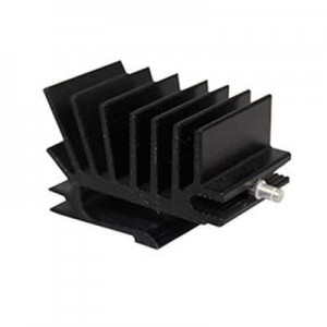 M47118B011000G, Радиаторы Max Clip Board Level Heatsink for TO 247, TO 220, TO 126, Aluminum, Solderable Pins, Black Anodized, 19.4x30.15x31.5mm (WxLxH), 665985