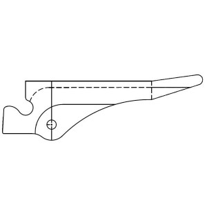 11073-093 BE, Инструменты для извлечения, демонтажа и вставки PCB Inserter/Extractor, 0.093 in. PCB Width, 2 in. Upturned Lever, Nylon, Blue