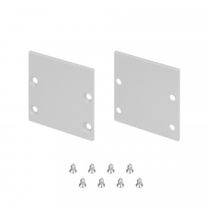 LINE-S-3535 глухая, Пара заглушек для профиля SL-LINE-S-3535. В комплекте 2 заглушки, 4 шурупа. Цена за 1 комплект.