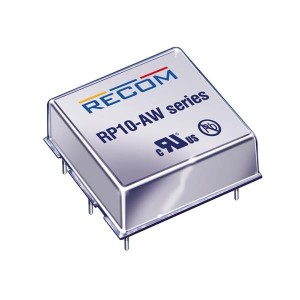 RP10-2405SAW/XC, Преобразователи постоянного тока в постоянный с изоляцией 10W 9-36Vin 5Vout 3A