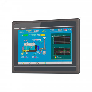 Панель операторская промышленная, диагональ 10.1, дисплей TFT 16,77М цветов, разрешение 1024x600 px, порты: 2 COM, 1 Micro USB, 1 USB, 1 Ethernet H1000-T100E