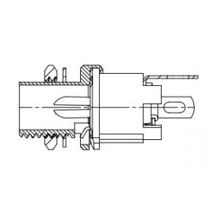 L712AH, Соединители питания для постоянного тока HI-TEMP 2.5MM LONG P