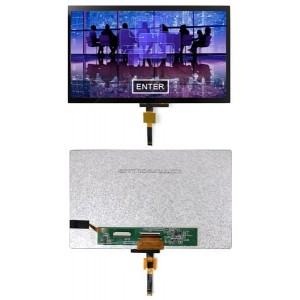 NHD-10.1-1024600AF-ASXV#-CTP, Тонкопленочные дисплеи и принадлежности 10.1 RGB MVA Cap Touch 700 nits