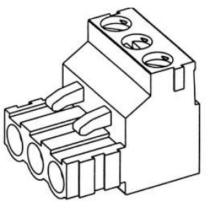 282805-3, Съемные клеммные колодки CONN PLUG 3P R/A