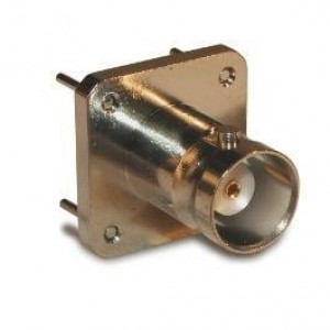 112578, РЧ соединители / Коаксиальные соединители BNC ST PCB JACK 75 OHM TF-SQUARE